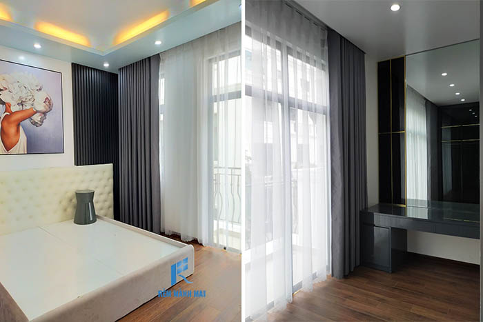 lắp rèm vải 2 lớp vinhomes marina hải phòng 3