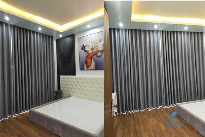 lắp rèm vải 2 lớp vinhomes marina hải phòng 4