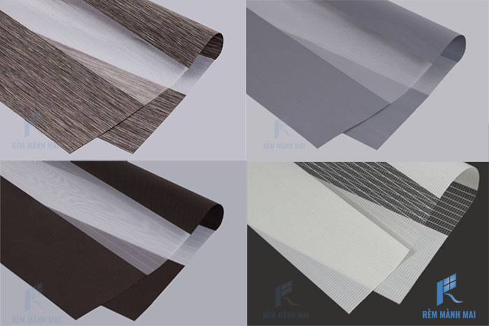 vải polyester may rèm cuốn cầu vồng hải phòng